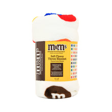 Laden Sie das Bild in den Galerie-Viewer, M&M’S Throw Fleece Blanket 60"x48"