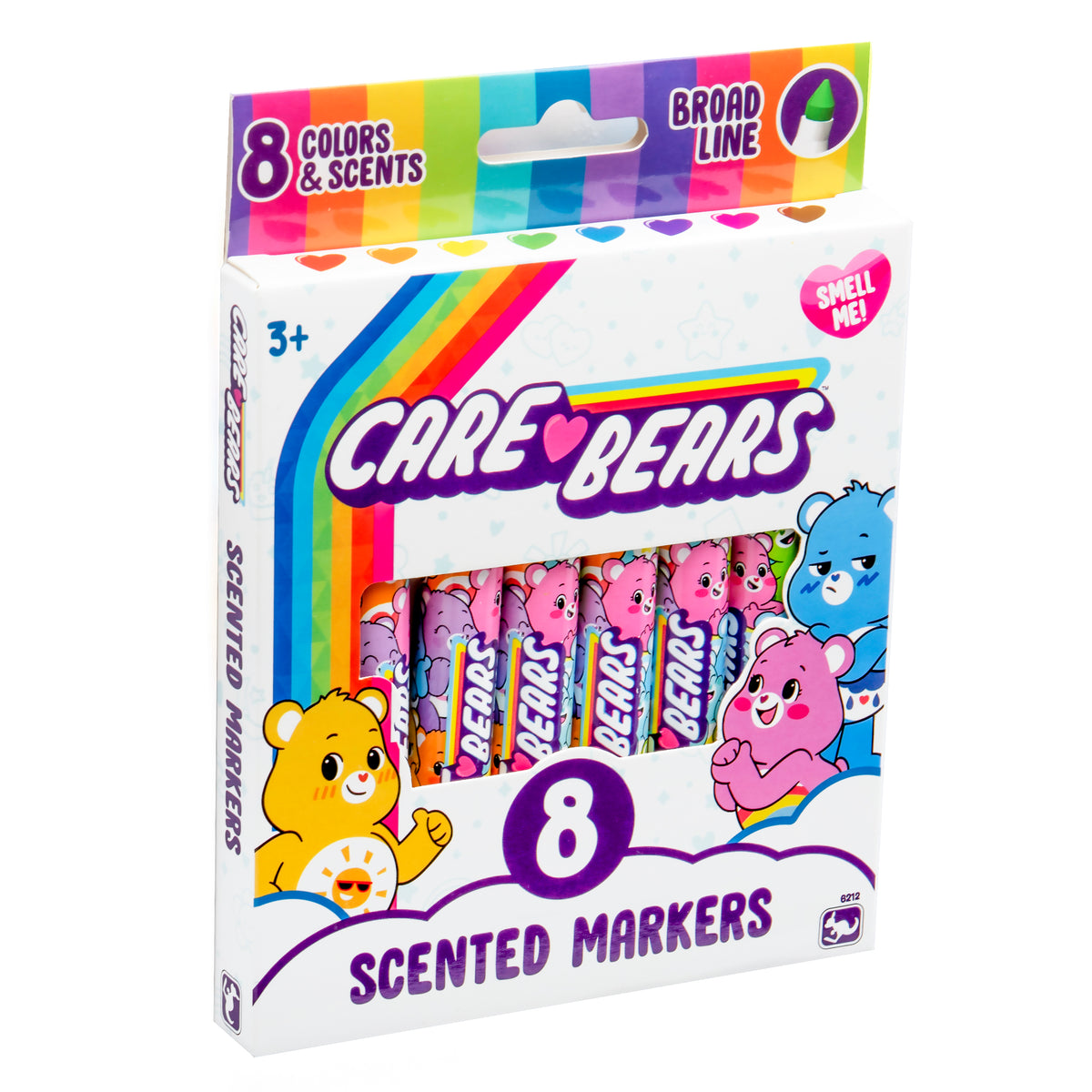 Claire's Care Bears™ Scented Markers - 8 Pack