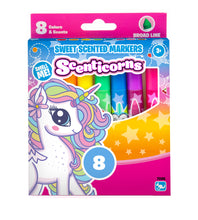 Load image into Gallery viewer, Scenticorns® Scented Stationery Broad line Markers 8ct.