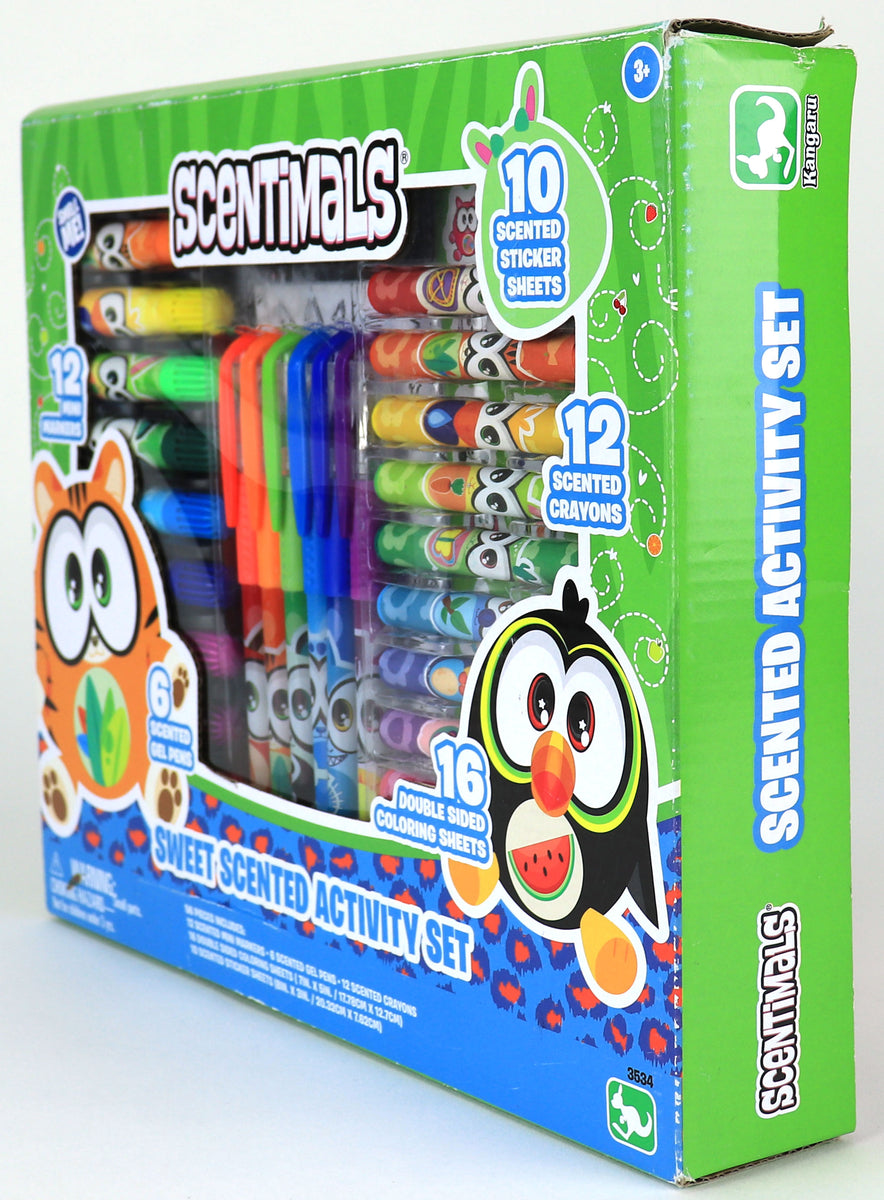 Scentimals Color Your Own Stickers - PlayMatters Toys
