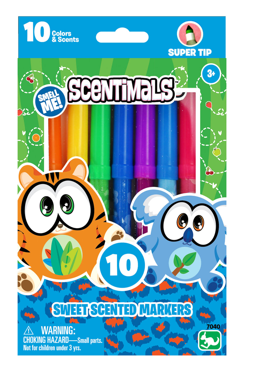 Scentimals Scented Super Tip Markers – Kangaru Toys and Stationery