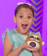 Load image into Gallery viewer, Plush Sensory Toys - Bubble Bellies - Sloth