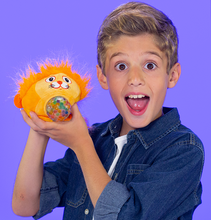 Load image into Gallery viewer, Plush Sensory Toys - Bubble Bellies - Lion