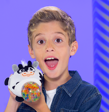 Load image into Gallery viewer, Plush Sensory Toys - Bubble Bellies - Cow