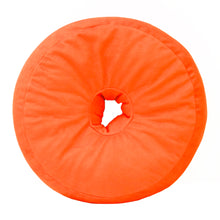 Load image into Gallery viewer, LIFESAVERS Orange Round Pillow with Hole
