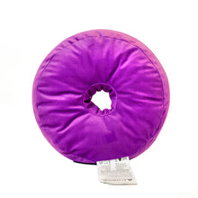 Load image into Gallery viewer, LIFESAVERS Purple Round Pillow with Hole
