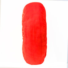 Load image into Gallery viewer, LIFESAVERS Red Round Pillow with Hole
