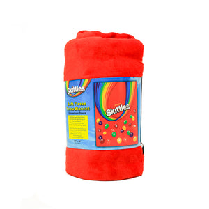 SKITTLES Throw Fleece Blanket 60"x48"