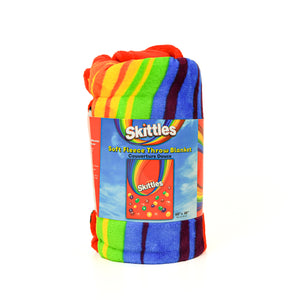 SKITTLES Throw Fleece Blanket 60"x48"