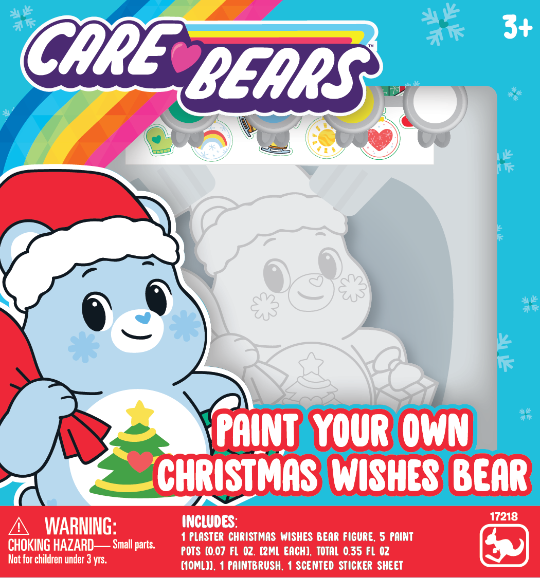 Care Bears Paint Your Own Plaster Christmas Bear