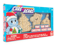 Load image into Gallery viewer, Care Bears Paint Your Own Wood Christmas Bears 3pk
