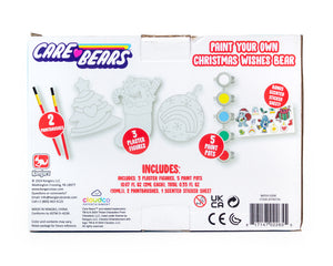 Care Bears Paint Your Own Plaster Christmas Bears 3pk