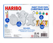 Load image into Gallery viewer, Haribo Paint Your Own Christmas Gummy Bears 3pk
