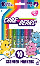 将图片加载到图库查看器，Care Bears 10ct Super Tip Markers
