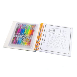 Scentimals Coloring Book and  10ct Gel Pens