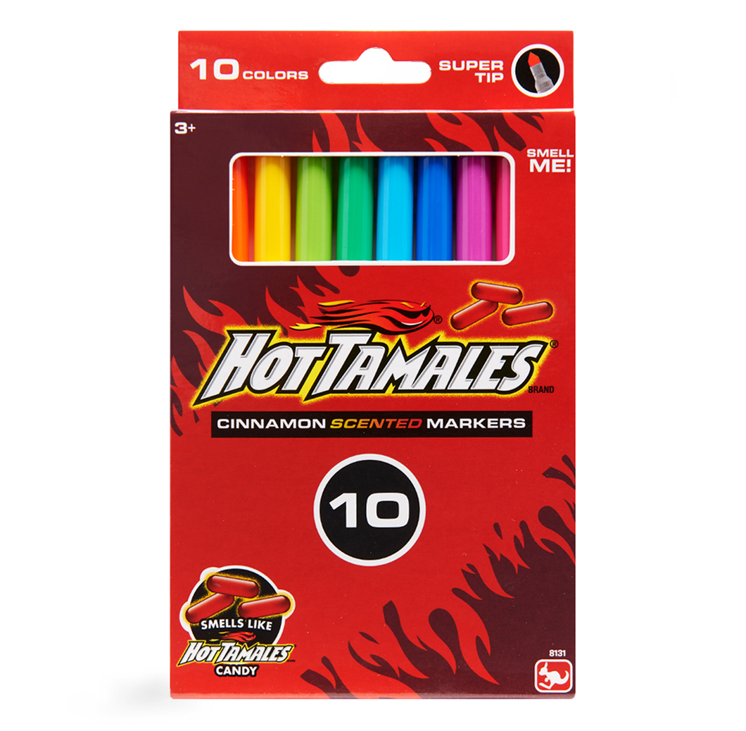 Hot Tamales 10ct. Super Tip Markers