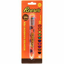 Load image into Gallery viewer, Reese&#39;s 10 Color Scented Rainbow Pen
