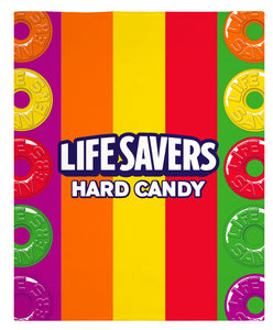 LIFESAVERS Throw Fleece Blanket 60"x48"