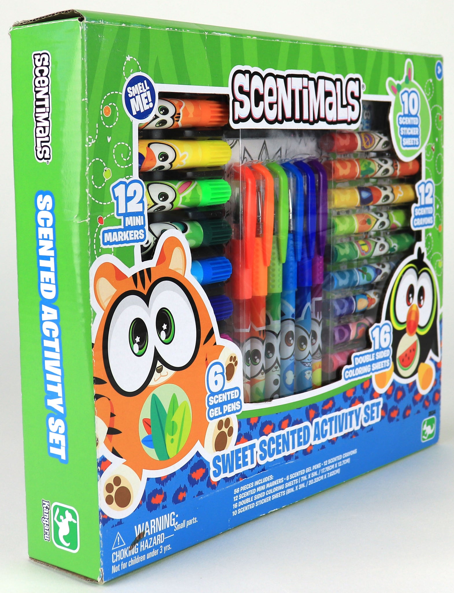 Scenticorns art supplies, coloring set, drawing kit, book - scentimals