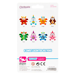 Scenticorns® Scented Stationery Gel Pen with grip - 8ct