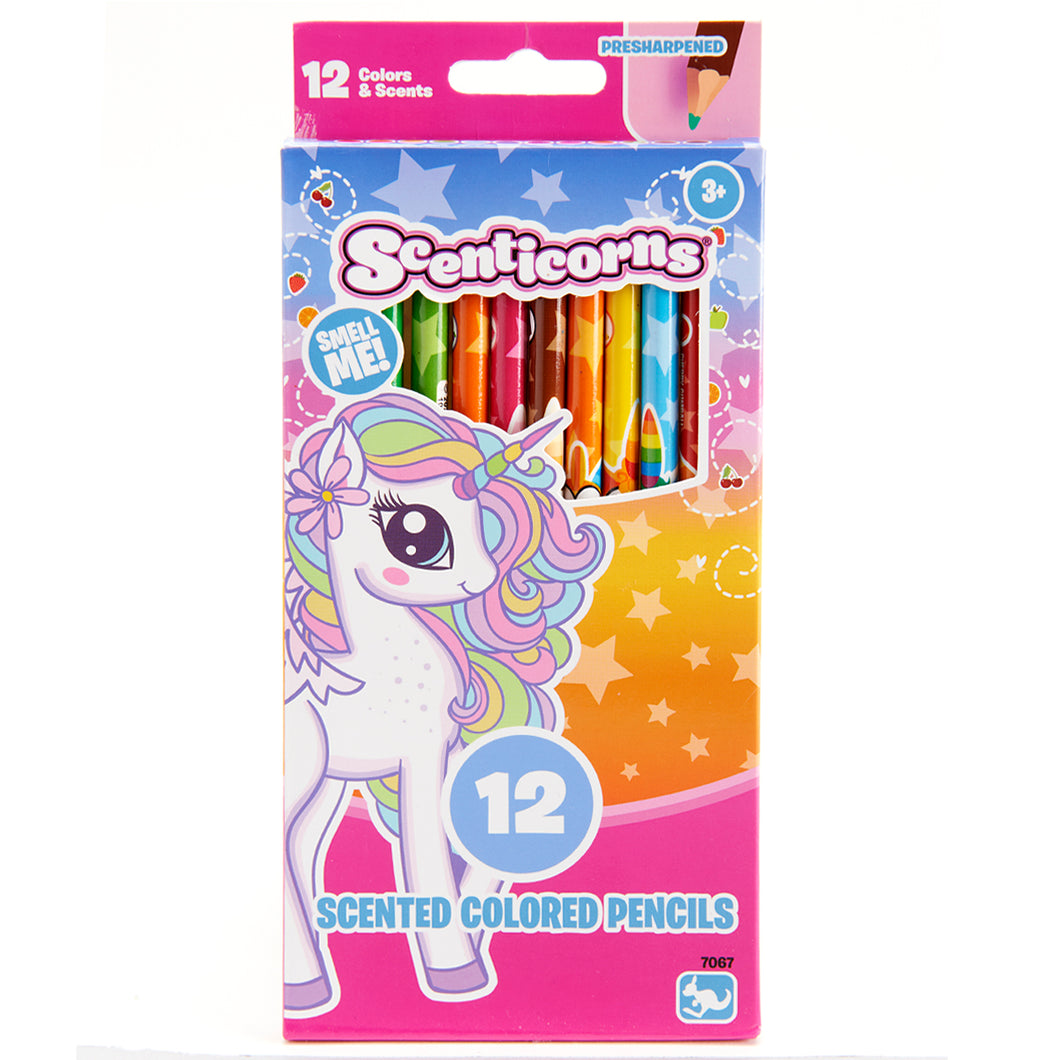 Scenticorns® 12ct scented colored pencils