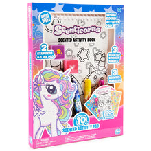 Load image into Gallery viewer, Scenticorns® Scented Stationery Spiral Activity Book
