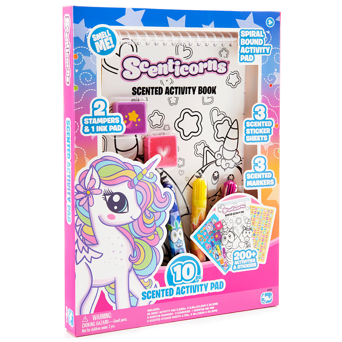 Scenticorns® Scented Stationery Spiral Activity Book