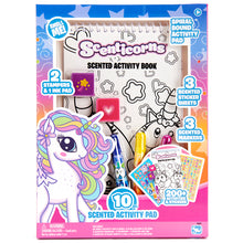 Load image into Gallery viewer, Scenticorns® Scented Stationery Spiral Activity Book
