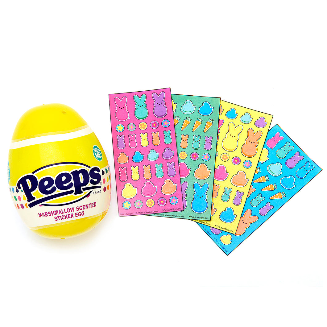 Peeps Easter Sticker Egg