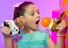 Cargar imagen en el visor de la galería, Plush Sensory Toys - Bubble Bellies - Cow and Dog
