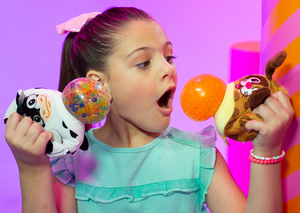 Plush Sensory Toys - Bubble Bellies - Cow and Dog