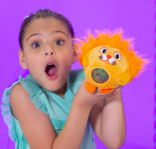 Load image into Gallery viewer, Plush Sensory Toys - Bubble Bellies - Lion
